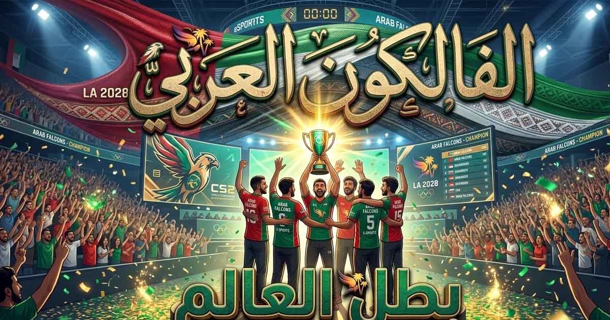 الفالكون العربي يُفاجئ العالم ويتوج بلقب بطولة CS2 العالمية