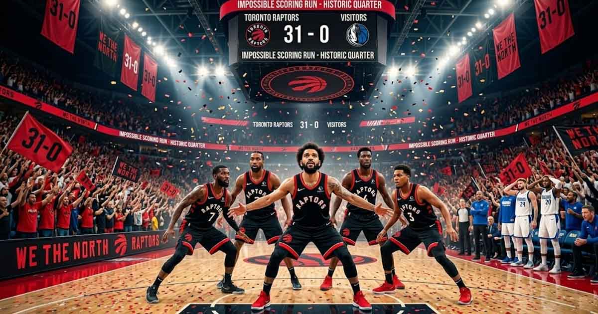 رابتورز يُسجّل 31 نقطة متتالية في 8 دقائق ويكسر رقماً قياسياً في تاريخ NBA أمام ماجيك